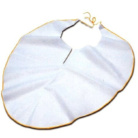 Non woven bib for aesthetics, 10pc.